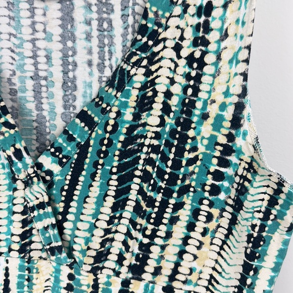 Calvin Klein Sleeveless V-neck Dress - Picture 2 of 6